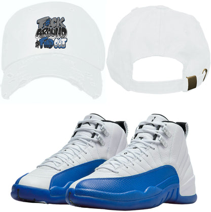 Jordan 12 Blueberry 12s Dad Hat to Match - F#ck