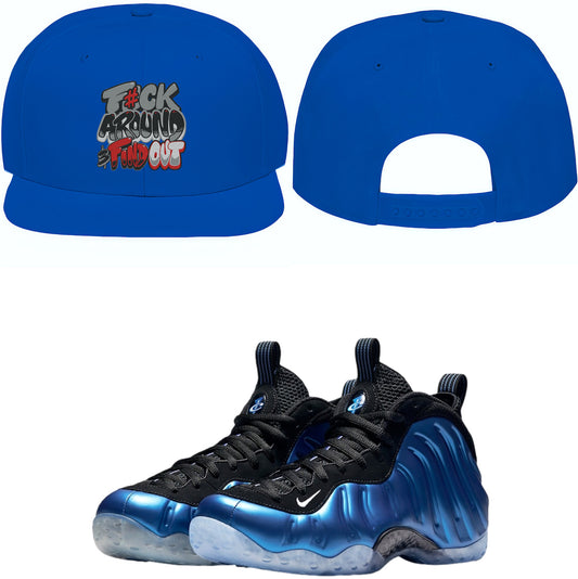 International Blue Foamposites Snapback Hat to Match - F#ck