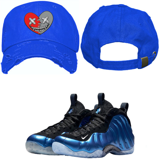 International Blue Foamposites Dad Hat to Match - Heart Baws