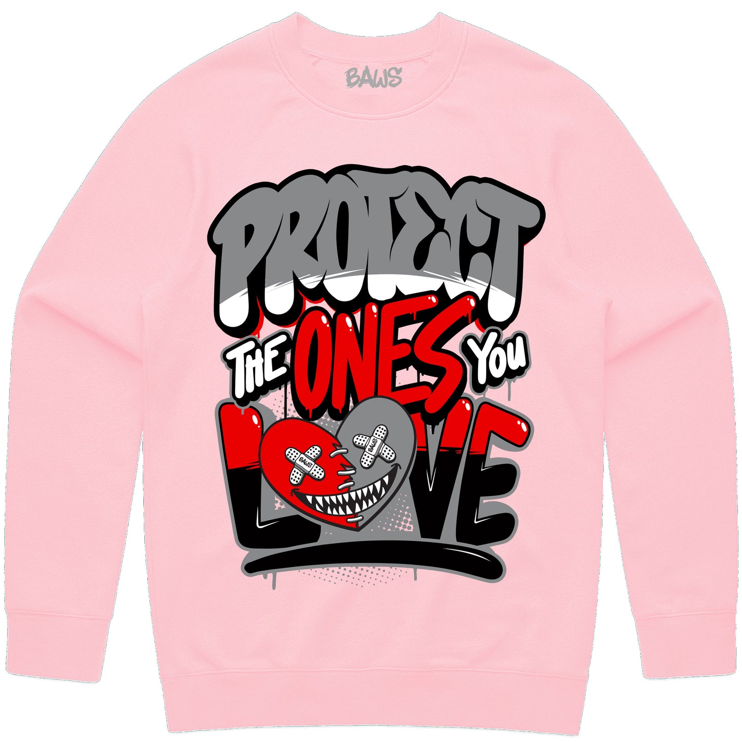 Valentines Day Sweater - Pink - Protect Baws