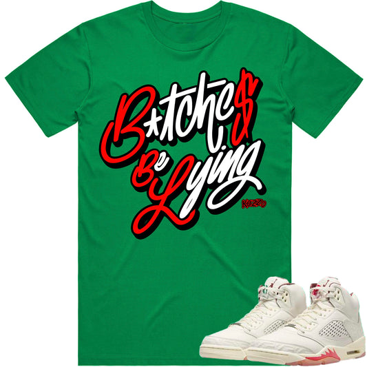 El Grito 5s Shirt to Match - Jordan 5 Sneaker Tees - BBL