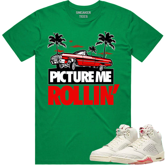 El Grito 5s Shirt to Match - Jordan 5 Sneaker Tees - PMR