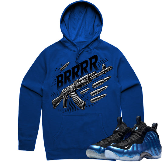 International Blue Foamposites Hoodie to Match - Brrr