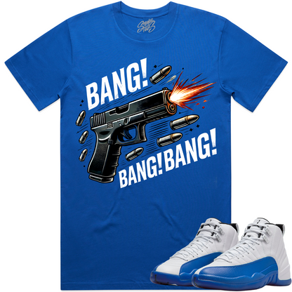 Blueberry 12s Shirt to Match - Jordan 12 Sneaker Tees - Bang!