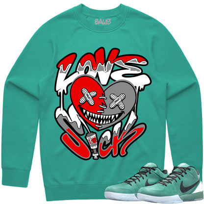 Kobe 4 Girl Dad Sweater to Match - Sweatshirt - Love Sick Baws