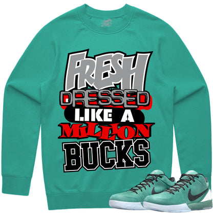 Kobe 4 Girl Dad Sweater to Match - Sweatshirt - Million Bucks