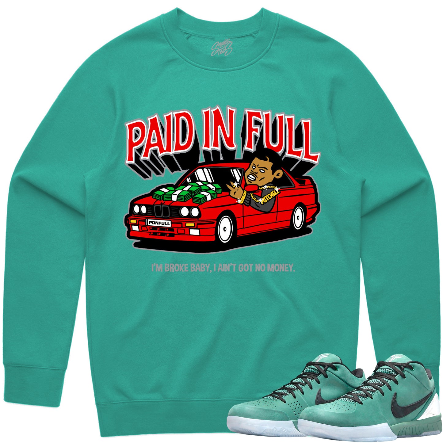 Kobe 4 Girl Dad Sweater to Match - Sweatshirt - Paid