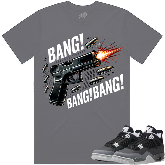 Fear 4s Shirt to Match - Jordan 4 Matching Sneaker Tees - Bang!