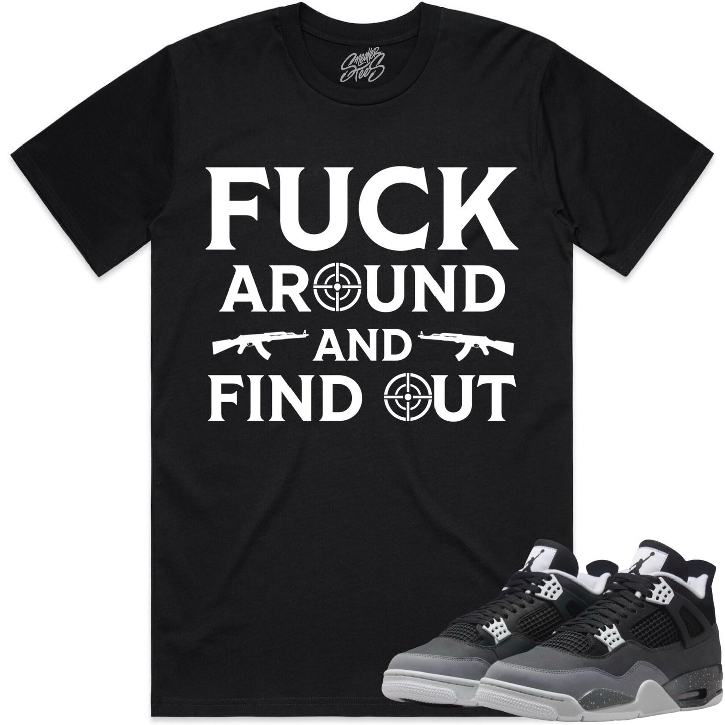 Fear 4s Shirt to Match - Jordan 4 Sneaker Tees - FAK47