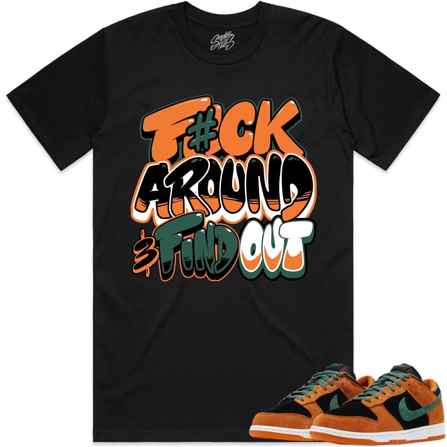 Ceramic Dunks Shirt to Match - Dunks Matching Sneaker Tees - F#ck