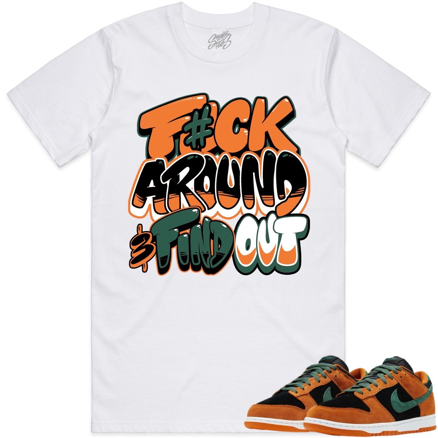 Ceramic Dunks Shirt to Match - Dunks Matching Sneaker Tees - F#ck