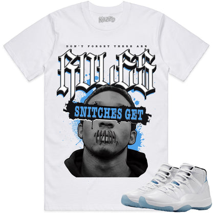 Jordan Legend Blue 11s Shirt to Match - Jordan 11 Sneaker Tees - Stitches