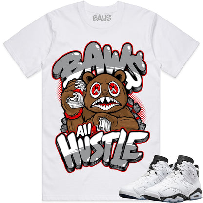 Oreo 6s Shirt to Match - Jordan 6 Sneaker Tees - Hustle Baws