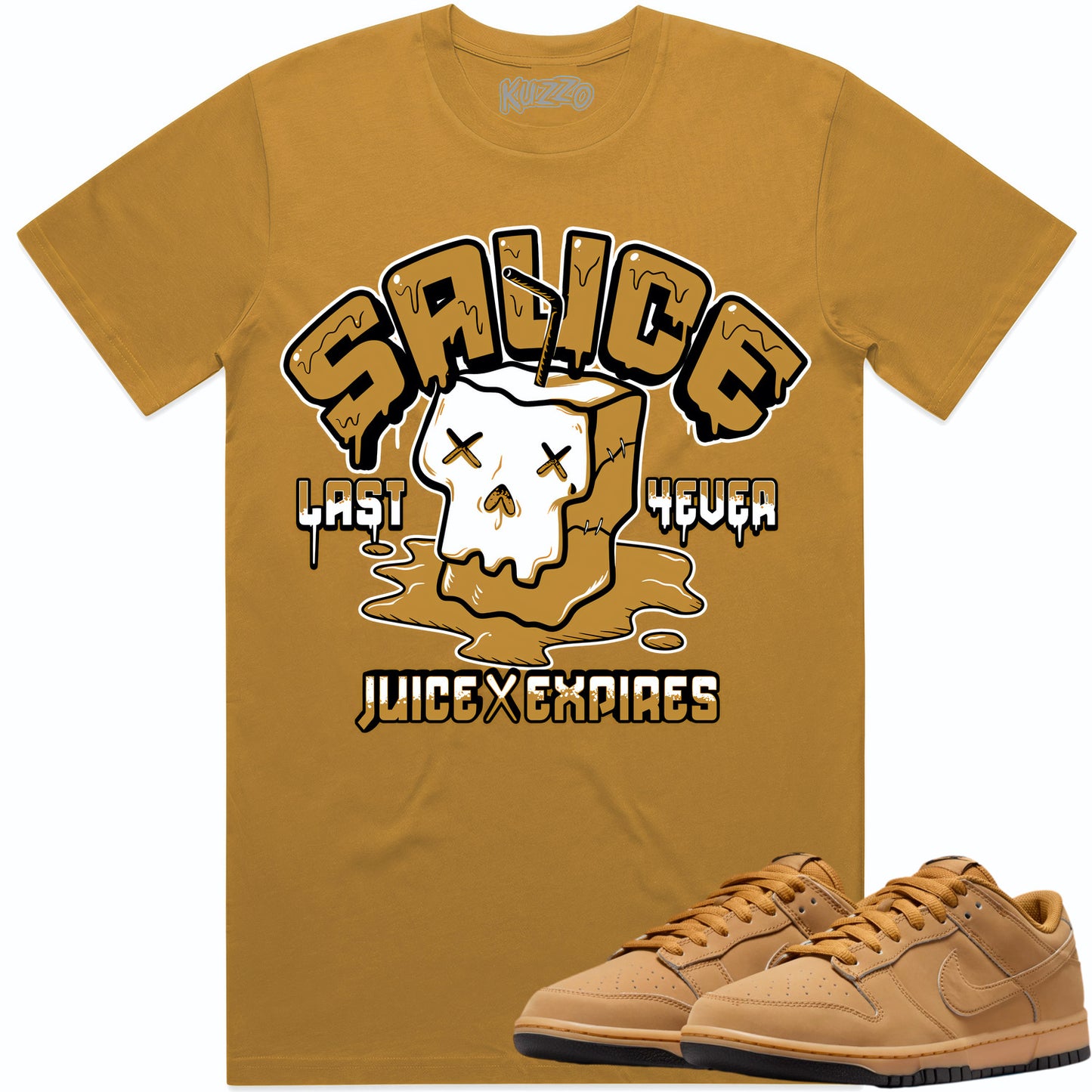 Wheat Dunks Shirt to Match - Wheat Dunks Sneaker Tees - Sauce