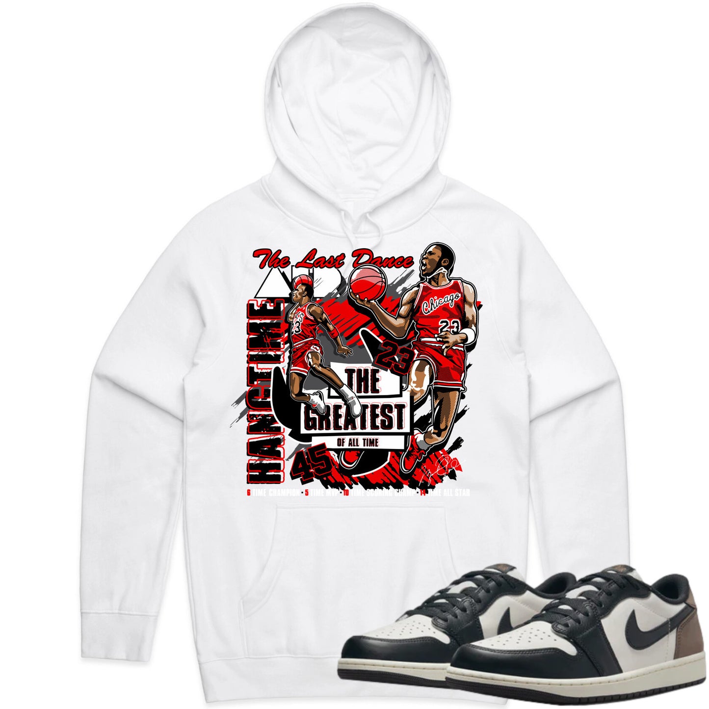 Mocha Low 1s Hoodie to Match - Jordan 1 Matching Hoodie - Hangtime