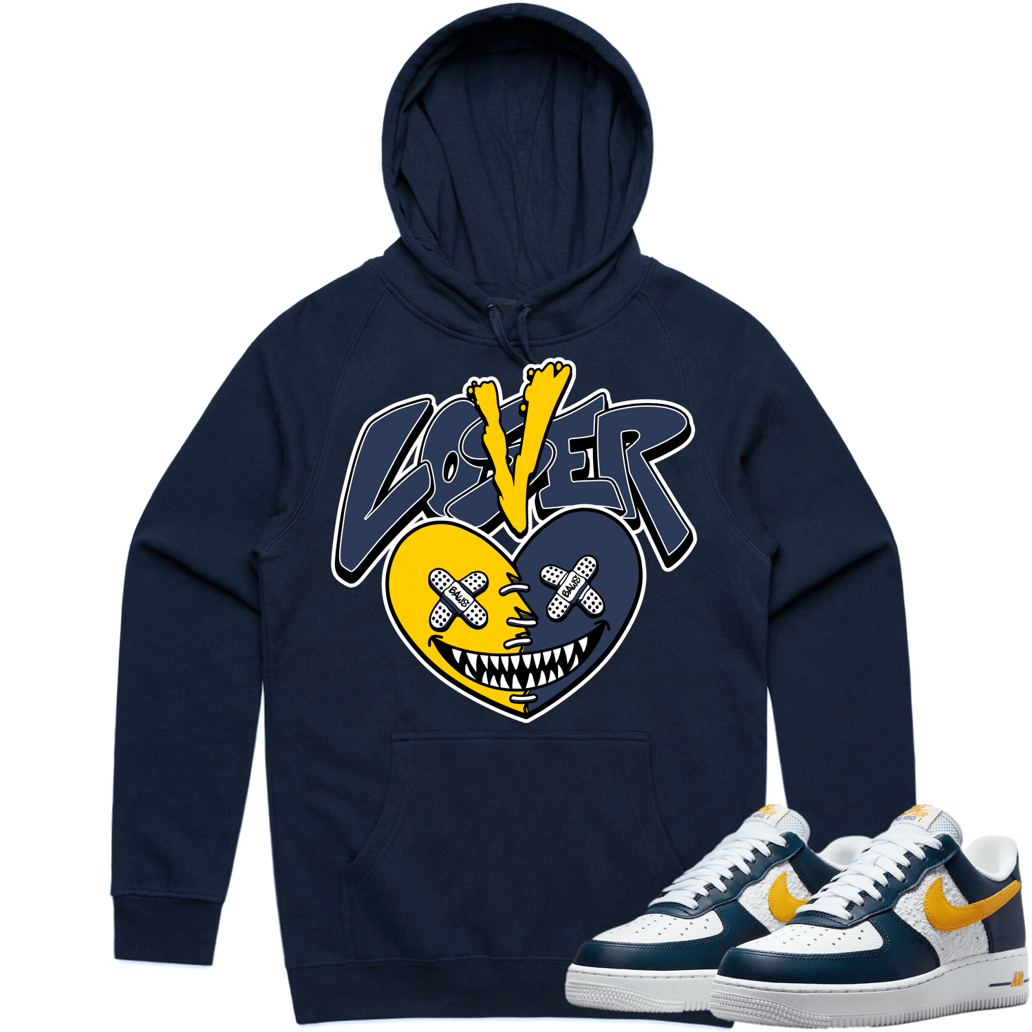 Air Force One Michigan Hoodie - AF1s Hoodies - Lover Loser Baws