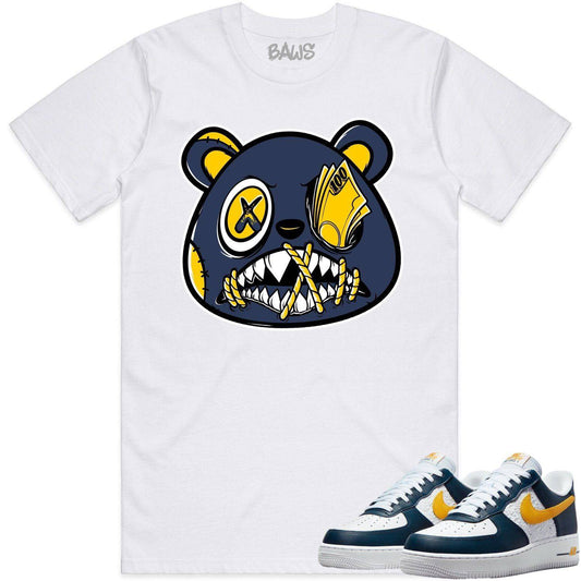 Air Force One Michigan Shirt - AF1s Sneaker Tees - Money Talks Baws