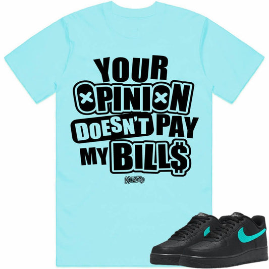 Air Force One Tiffany AF1 | Sneaker Tees | Shirt to Match | Opinion