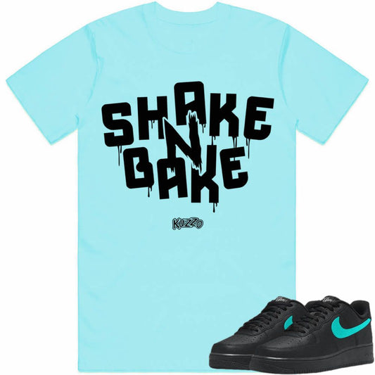 Air Force One Tiffany AF1 | Sneaker Tees | Shirt to Match | Shake Bake