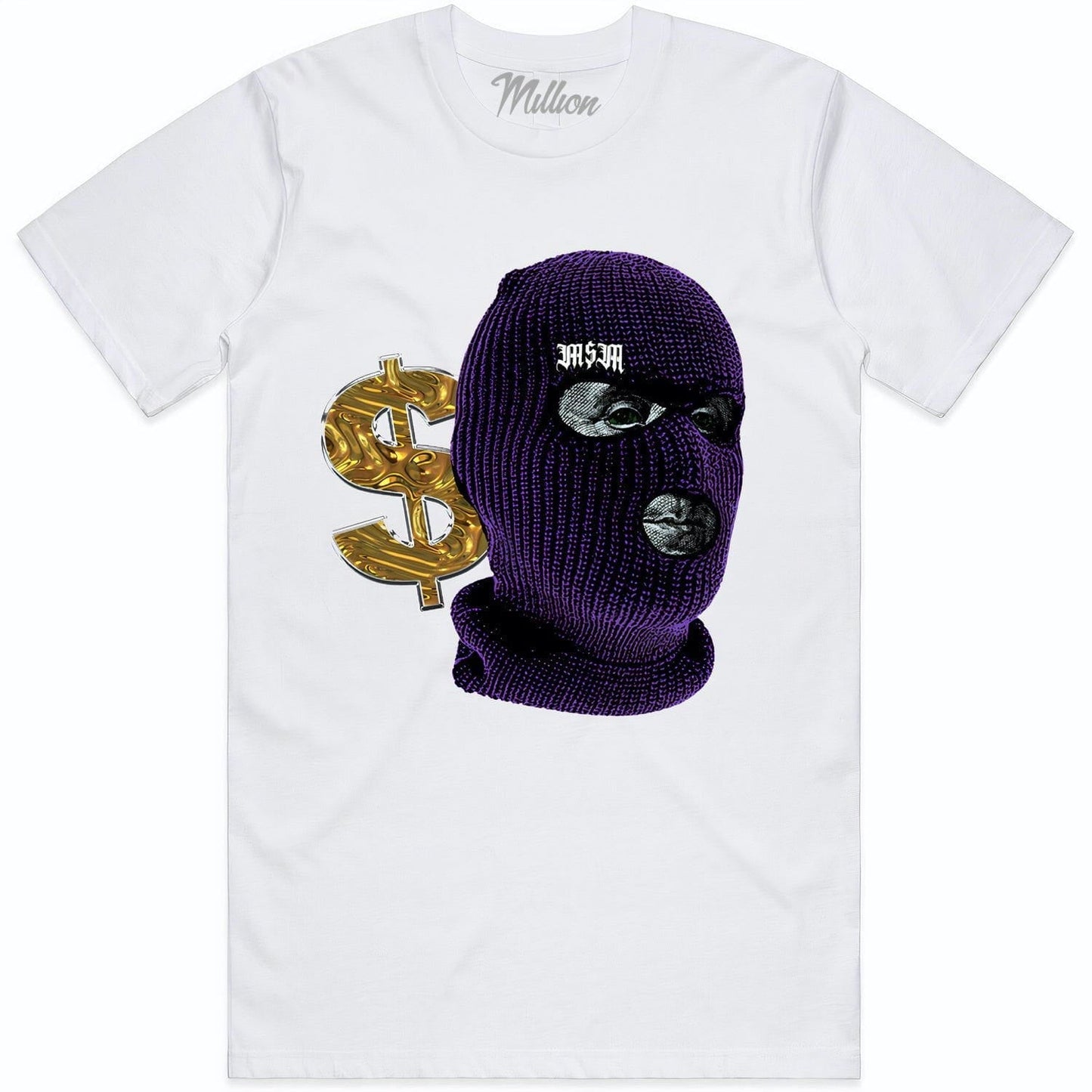 Air Jordan 12 Field Purple - Shirts to Match - Sneaker Tees - Ski Mask