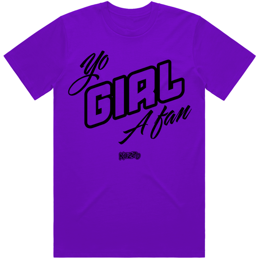 Air Jordan 12 Field Purple | Sneaker Tees | Shirt to Match | Yo Girl