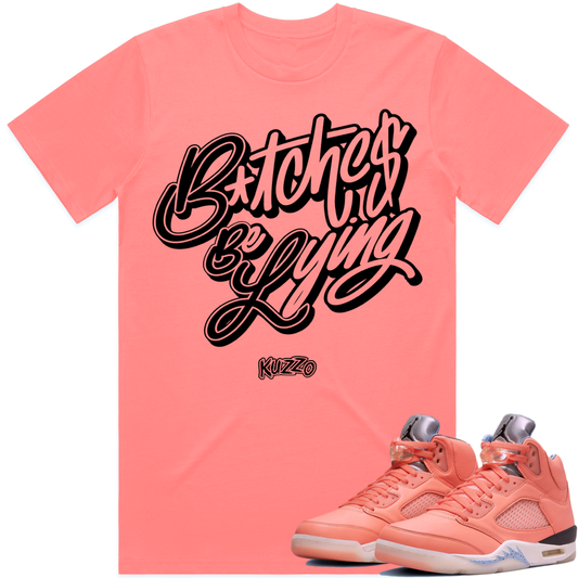 Air Jordan 5 Crimson Bliss | Sneaker Tees | Shirt to Match | BBL