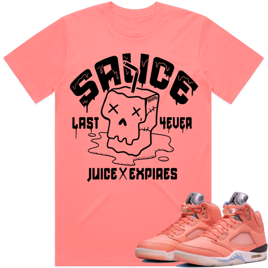 Air Jordan 5 Crimson Bliss | Sneaker Tees | Shirt to Match | Sauce