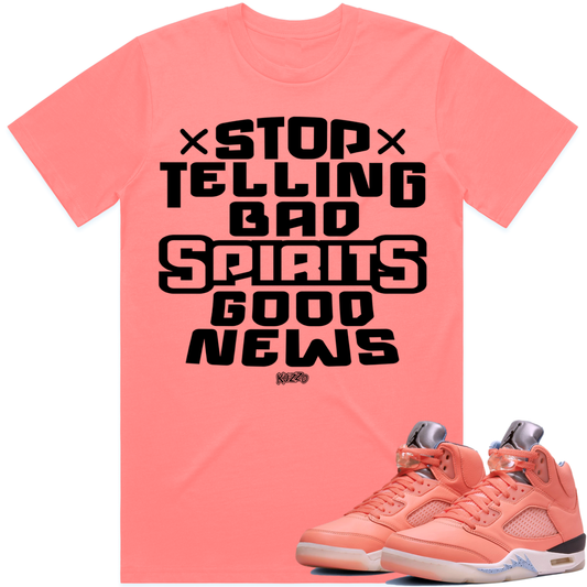 Air Jordan 5 Crimson Bliss | Sneaker Tees | Shirt to Match | Spirits