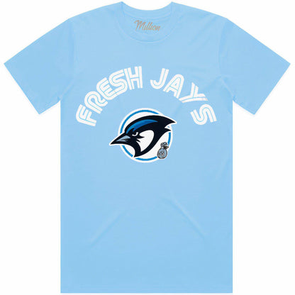 Air Jordan 5 UNC | Sneaker Tees | Shirts to Match | Fresh Jays