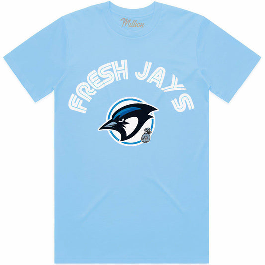 Air Jordan 5 UNC | Sneaker Tees | Shirts to Match | Fresh Jays