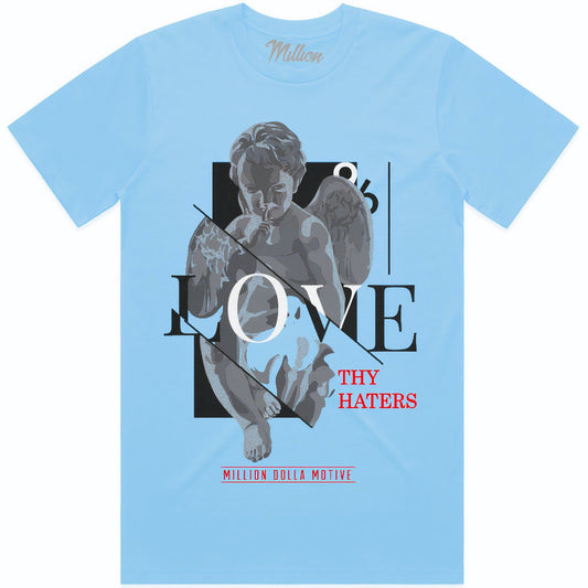 Air Jordan 5 UNC | Sneaker Tees | Shirts to Match | Love Thy Haters