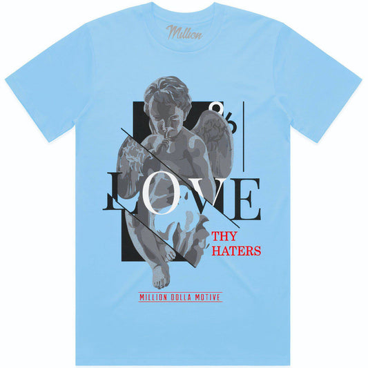 Air Jordan 5 UNC | Sneaker Tees | Shirts to Match | Love Thy Haters