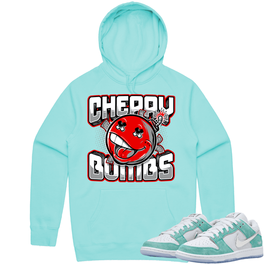 April Dunks Hoodie - April Turbo Green Dunks Shirts - Cherry Bombs