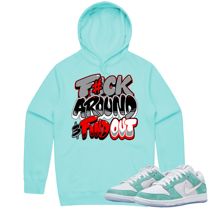 April Dunks Hoodie - April Turbo Green Dunks Shirts - F#CK