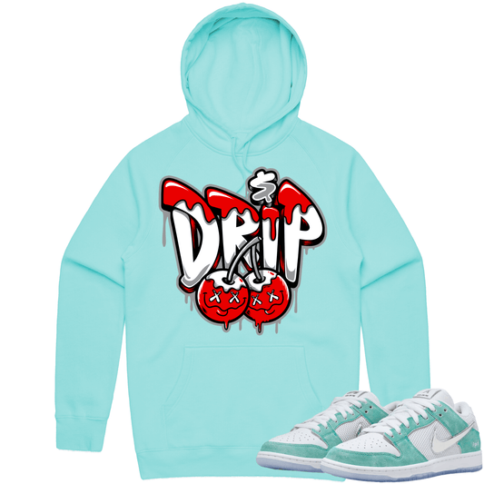 April Dunks Hoodie - April Turbo Green Dunks Shirts - Money Drip