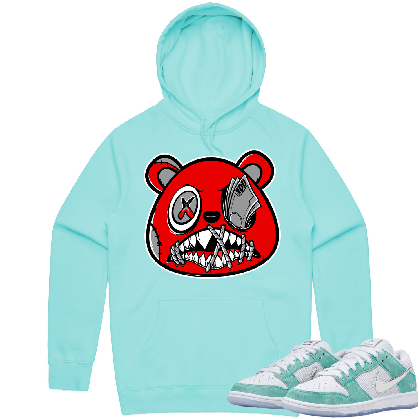 April Dunks Hoodie - April Turbo Green Dunks Shirts - Money Talks Baws