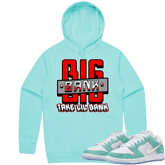 April Dunks Hoodie - April Turbo Green Dunks Shirts - Red Big Bank