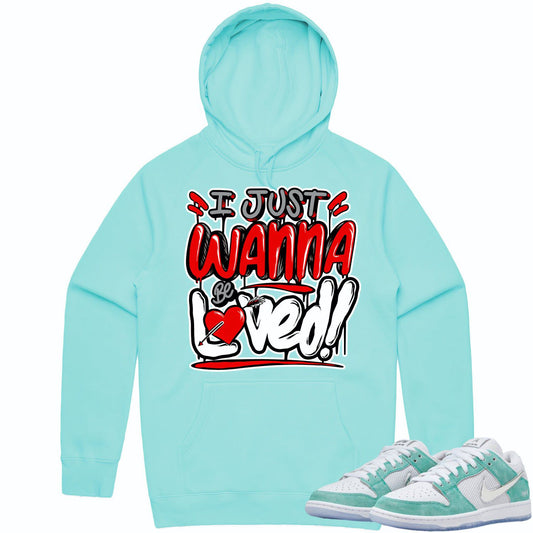 April Dunks Hoodie - April Turbo Green Dunks Shirts - Red Loved