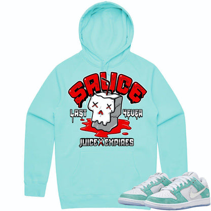 April Dunks Hoodie - April Turbo Green Dunks Shirts - Red Sauce