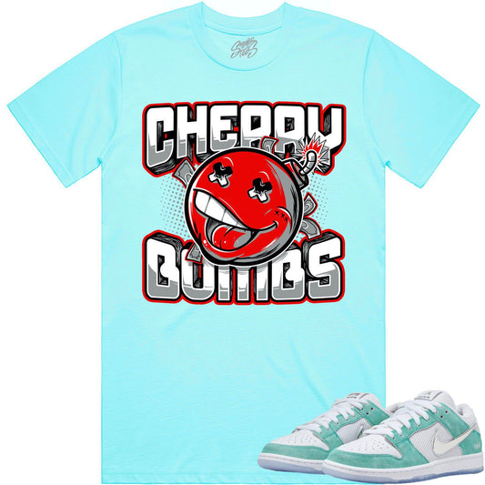 April Dunks Shirt - Dunks SB April Sneaker Tees - Cherry Bombs
