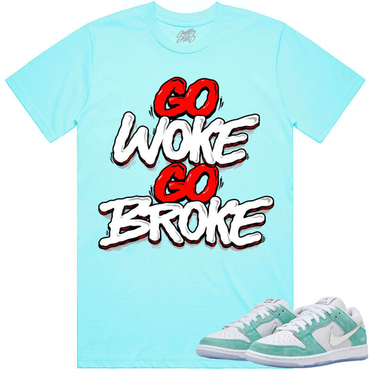 April Dunks Shirt - Dunks SB April Sneaker Tees - Go Woke Go Broke