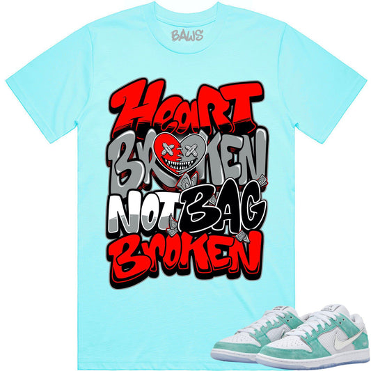 April Dunks Shirt - Dunks SB April Sneaker Tees - Heart Broken