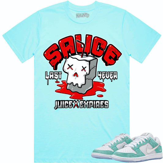 April Dunks Shirt - Dunks SB April Sneaker Tees - Red Sauce