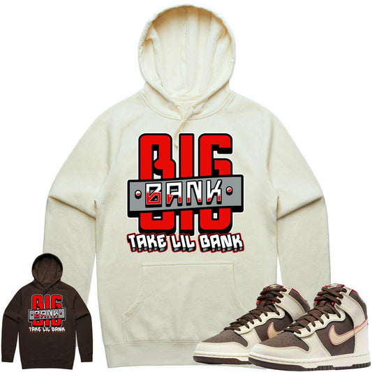 Baroque Brown Dunks Hoodie - Dunks Hoodies - Red Big Bank