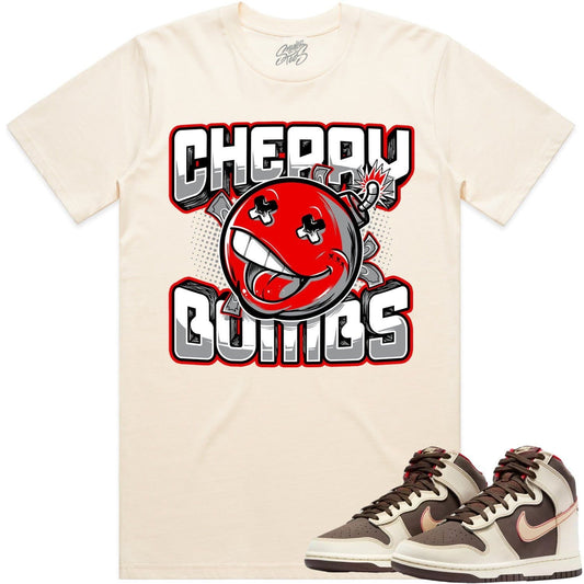 Baroque Brown Dunks Shirt - Brown Dunks Shirts - Cherry Bombs