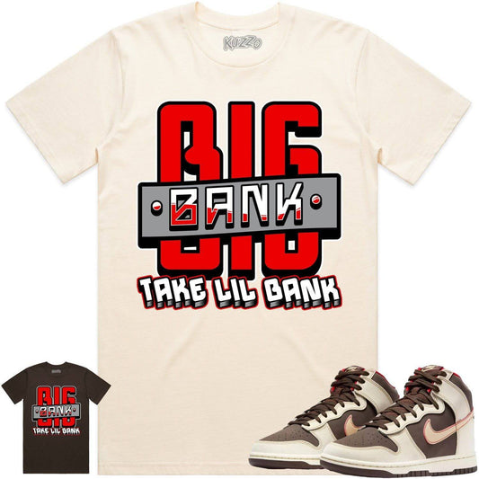 Baroque Brown Dunks Shirt - Brown Dunks Shirts - Red Big Bank