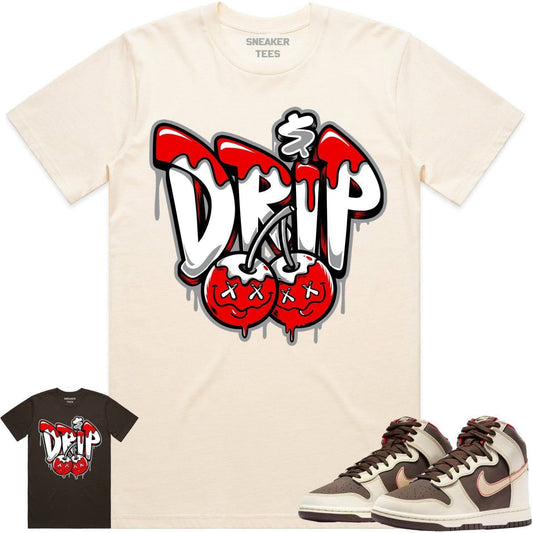 Baroque Brown Dunks Shirt - Brown Dunks Shirts - Red Money Drip