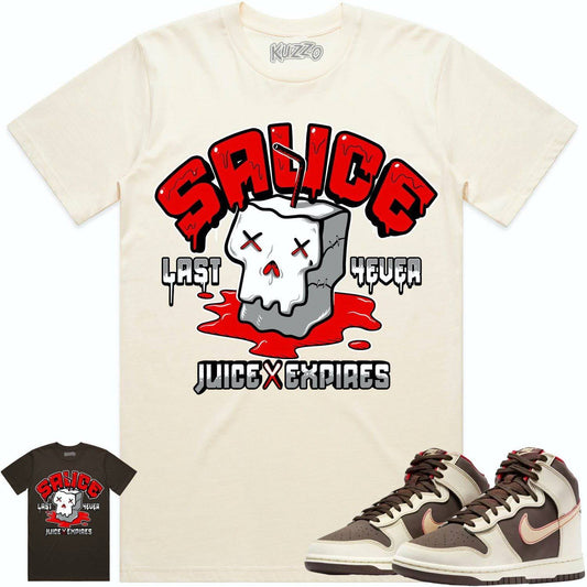 Baroque Brown Dunks Shirt - Brown Dunks Shirts - Red Sauce