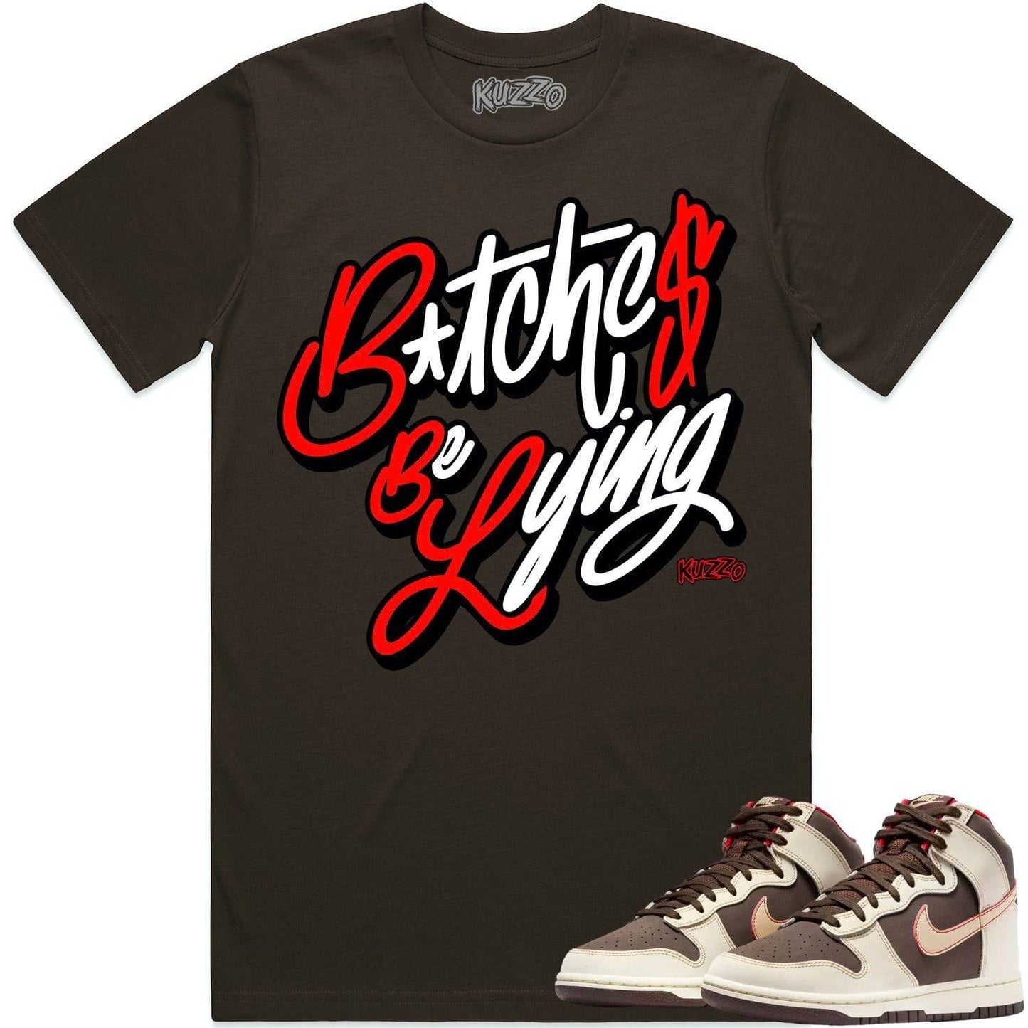 Baroque Brown Dunks Shirt - Dunks Sneaker Tees - BBL