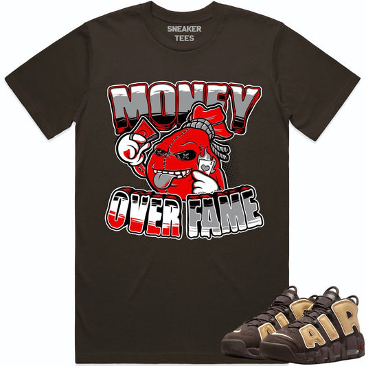 Baroque Brown Uptempo Shirt - Uptempo Sneaker Tees - Money over Fame
